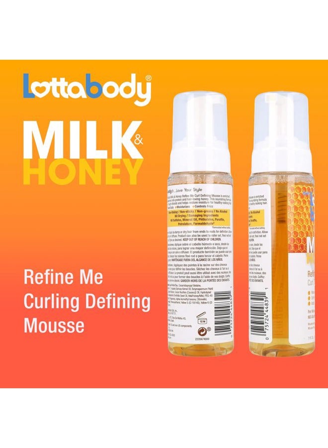 Lottabody لوتابودي، موس تحديد التجاعيد ريفين مي، تثبيت متوسط للتجاعيد الناعمة، يرطب، يتحكم في التجاعيد، 7 أونصة سائلة - Image 4