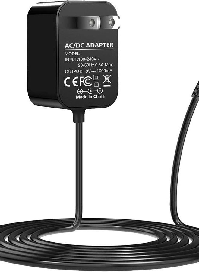SIOCEN Replacement for Boss 9V PSA Adapter Guitar Pedal Flex Earbuds,Jabra Elite 75t,Sony WH-1000XM4 WH-1000XM3 WH-XB900N WH-CH510 WI-XB400 Headphone Speaker Sennheiser Beyerdynamic Charger Power Cord Wire  - Image 1