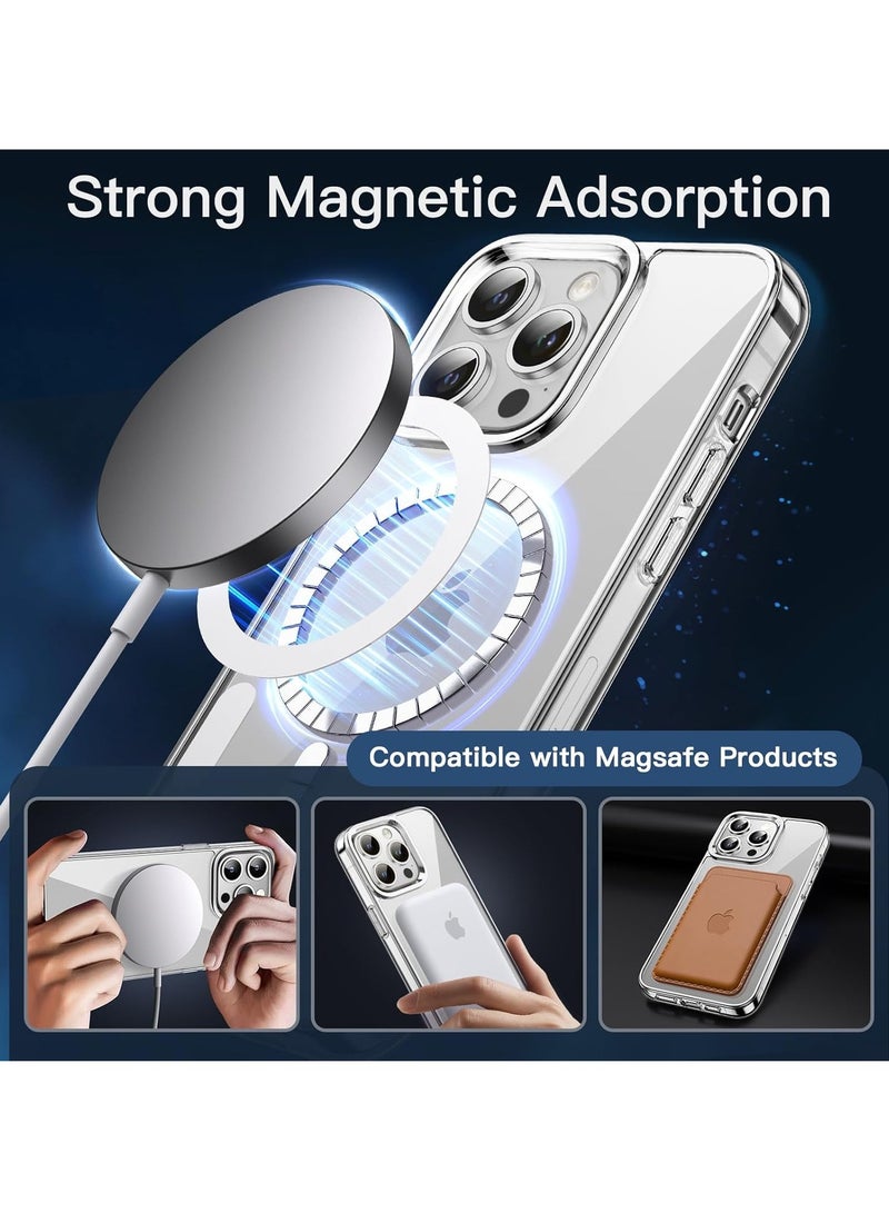 ELTRAZONE [5 in 1 for iPhone 14 Pro Max Case Clear, with 2X Screen Protector + 2X Lens Protector, [UV Coating& Military Grade Shockproof] [No Yellowing] Case for iPhone 14 Pro Max 6.7 Inch - Image 5