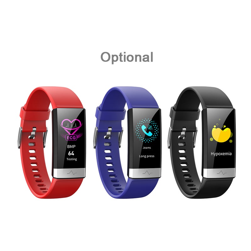Smart Bracelet ECG & SpO2 & Blood Pressure Monitor Fitness Tracker with Heart Rate Monitor Scientific Sleep Monitor IP68 Waterproof Smart Watch - Image 3