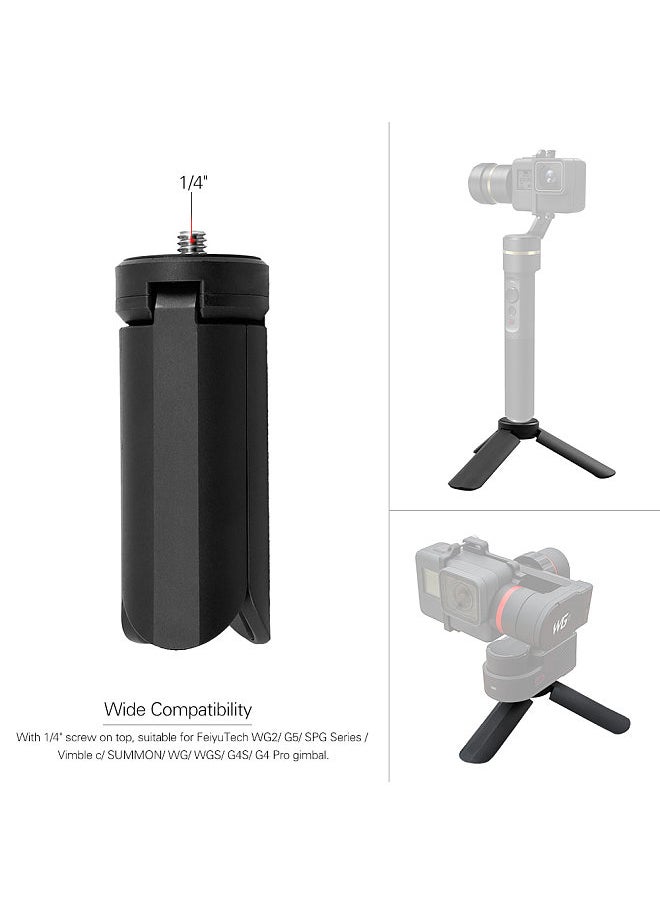 Generic - Portable Foldable Time Lapse Photography Bracket Mini Gimbal Tripod for FeiyuTech WG2 G5 SPG Series Vimble c SUMMON WG WGS G4S G4 Pro Gimbal - Image 1