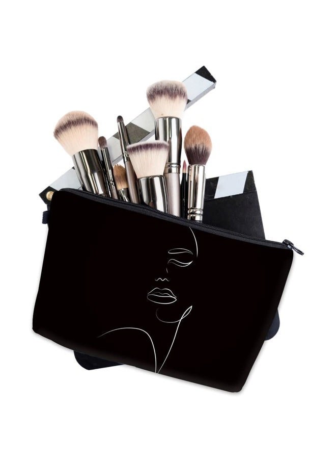 deanfun Makeup Case Small, Cosmetic Zipper Bag Waterproof for Purse Mini, Women Cute Traveling Accessories Pouch for Ladies Thanksgiving Christmas Gifts(D2-55884) - Image 3