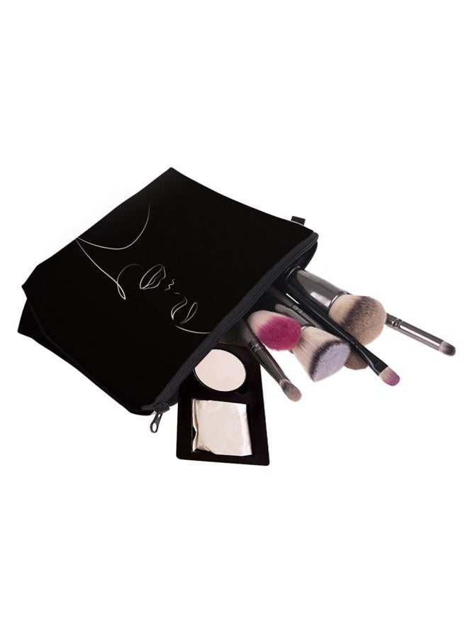 deanfun Makeup Case Small, Cosmetic Zipper Bag Waterproof for Purse Mini, Women Cute Traveling Accessories Pouch for Ladies Thanksgiving Christmas Gifts(D2-55884) - Image 4