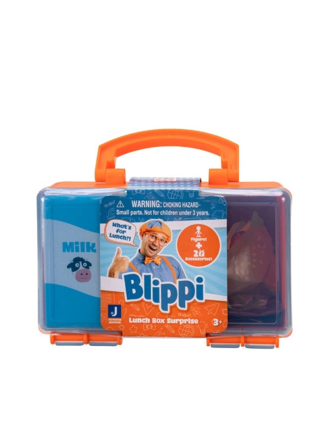 Jazwares Blippi Deluxe Blind Figure Lunch Box - Orange 