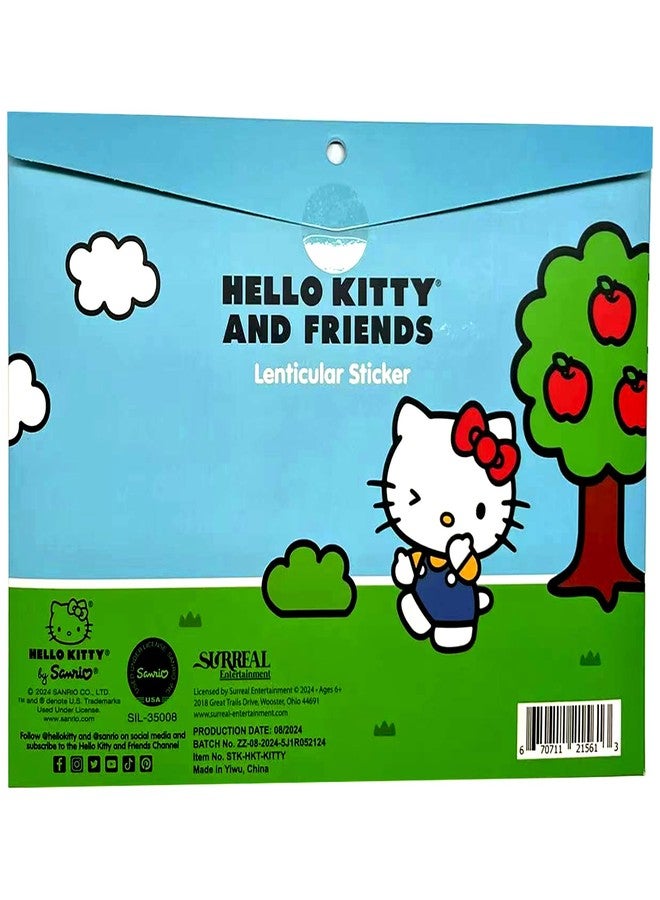 Hello Kitty Sticker Car Decal Sticker 9" | Hello Kitty Car Accessories | Party Favor Peel Me Sticker | Waterproof Vinyl Lenticular | 9" | Officially Licensed - Image 3