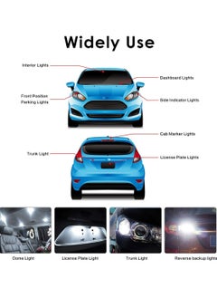 سبايدر مصابيح LED للسيارات من SPIDER - 20 قطعة، سطوع عالي، إضاءة موفرة للطاقة، BL10521  - Image 5