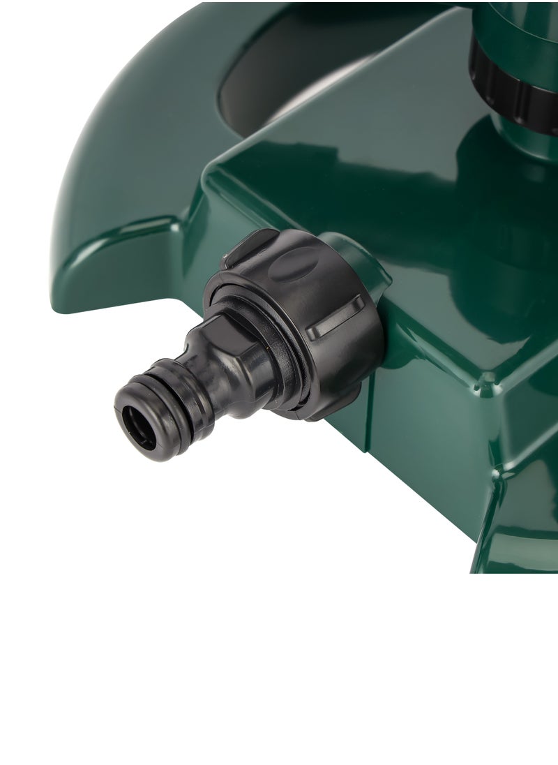 GEEPAS Lawn Sprinkler Auto 360-Degree Rotation| 12 Built-in Spray Nozzles, Prefect for Irrigation, Watering Agricultural Crops, Lawns, Adjustable Angle| 2 Years Warranty GGP61220  - Image 5