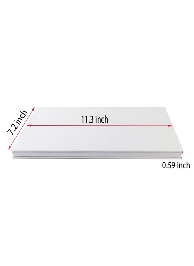 SZDYM Strong Portable Ipad Style Standable Large Empty Magnetic Organizer Palette Big White Holographic Cardboard Magnetic Palette Holding 60Pcs 26Mm Round Or Square Pans.  - Image 3