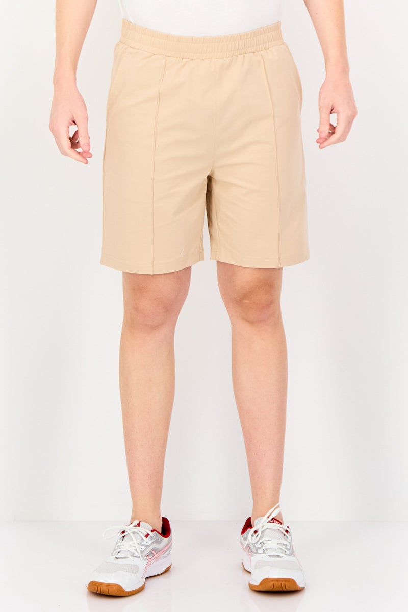 RBX Men Sportswear Fit Outdoor Shorts, Beige - Image 1