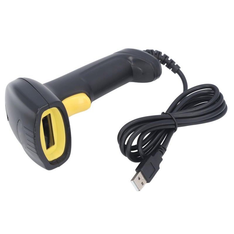 ماسح الباركود السلكي USB عالي الجودة من مادة ABS للأبعاد 1D و2D لمختلف الصناعات - Image 2