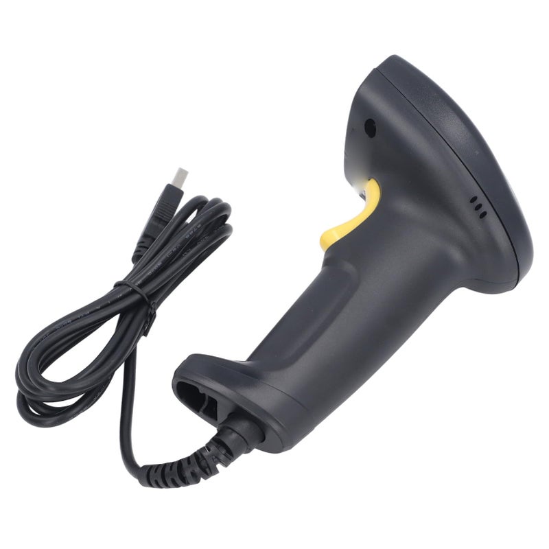 ماسح الباركود السلكي USB عالي الجودة من مادة ABS للأبعاد 1D و2D لمختلف الصناعات - Image 4