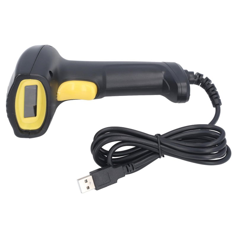 ماسح الباركود السلكي USB عالي الجودة من مادة ABS للأبعاد 1D و2D لمختلف الصناعات - Image 5