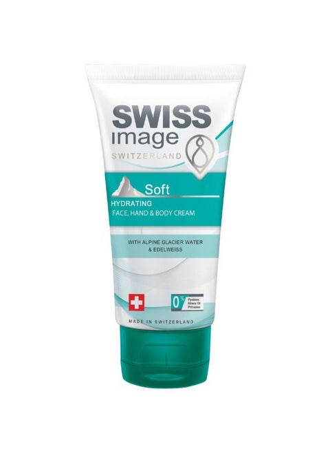 Swiss Image Soft Hydrating Face, Hand & Body Cream For All Skin Types 75ml