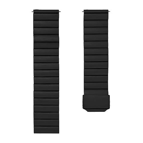 ACM Watch Strap Stainless Steel Metal 22mm compatible With Fire-Boltt Invincible Plus Bsw097 Smartwatch Adjustable Belt Band New Black - Image 5
