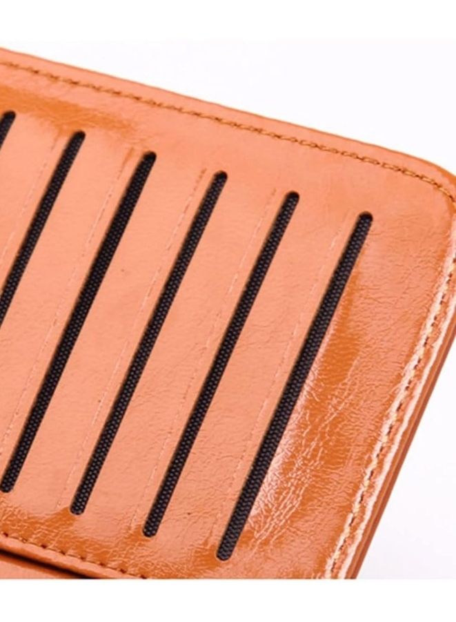 Women's Leather Wallet for everyday use- Women's Clutch with Zipper Coin Purse, Card Holder, and Certificate, Ladies Bracelet Hand Bag - Image 5