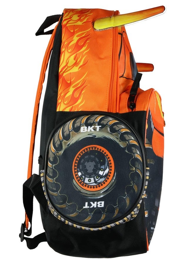 INTIMO حقيبة ظهر Monster Jam El Toro Loco 3D Bull Horns Monster Truck 16" حقيبة مدرسية للأطفال مع جيب كمبيوتر محمول 16" - Image 5