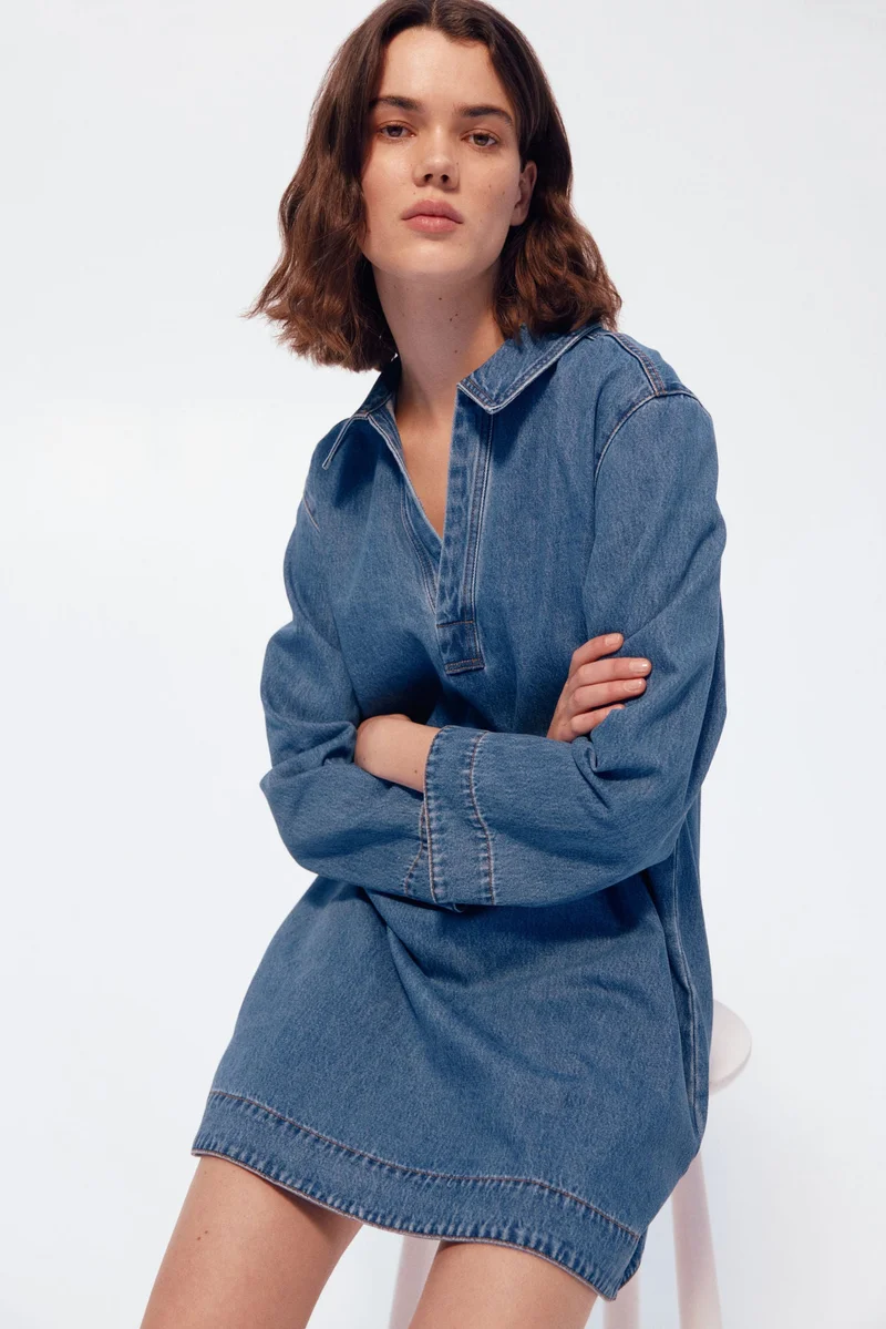 اتش اند ام فستان دنيم من تشكيلة ماما