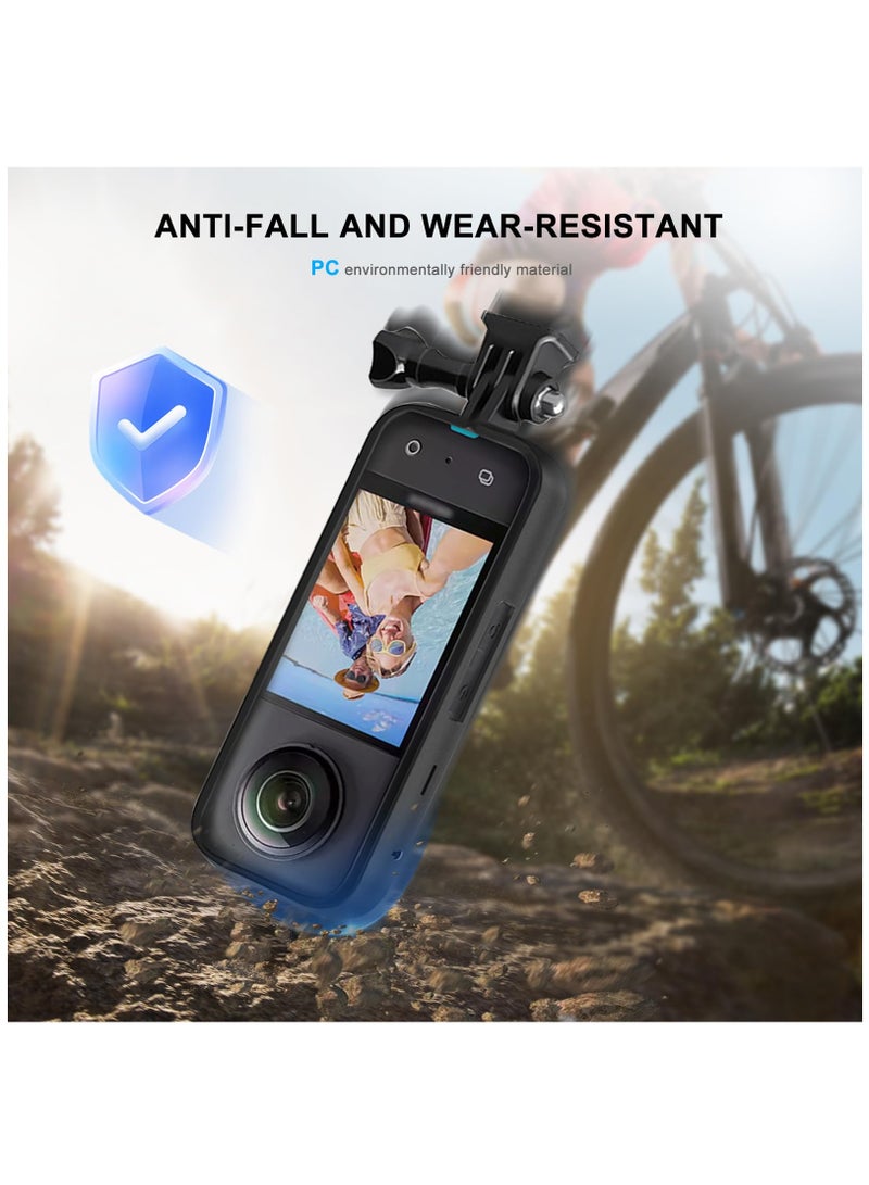 SOLARAE Protective Frame Case Kit for Insta360 X4, Featuring Quick-Release Movable Socket and Screw, Ideal for Insta360 X4 Accessories. - Image 4