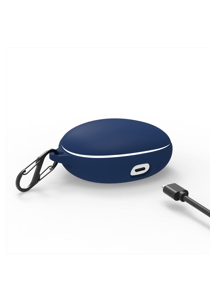 Silicone Case Compatible with Anker Soundcore Liberty 3 Pro - Case Protective Cover for Headphones - Blue  - Image 4
