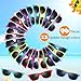 Oleitodh 96 Pack Kids Sunglasses Party Favors 12 Colors Kids Neon Sunglasses Bulk Childrens Sunglasses Boys Girls Eyewear Pack for Summer Beach Pool Birthday Party Supplies Age for 38 - Image 2