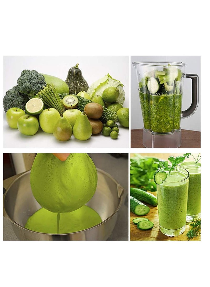 حقيبة تصفية نايلون، أكياس قهوة مثلجة قابلة لإعادة الاستخدام، أقمشة تصفية الجبن، حقيبة مصفاة طعام بشبكة دقيقة، حقيبة تصفية عصير الشاي واللب مع فلتر حليب المكسرات (15.7 بوصة × 15.7 بوصة، 8 عبوات) - Image 3