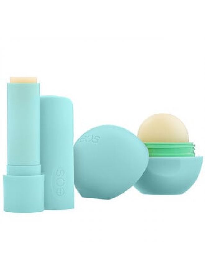 EOS 100% Natural Shea Lip Balm Sweet Mint 2 Pack 0.39 oz 11 g - Image 2
