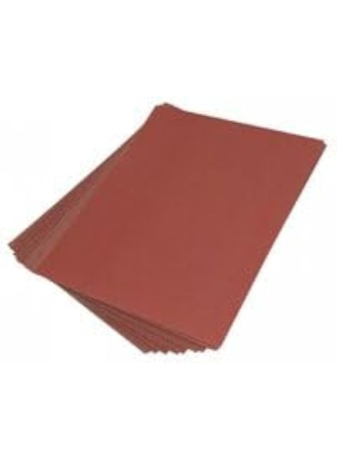 Tolsen - 10Pcs Dry Abrasive Paper Sheet Set, 80 Grit