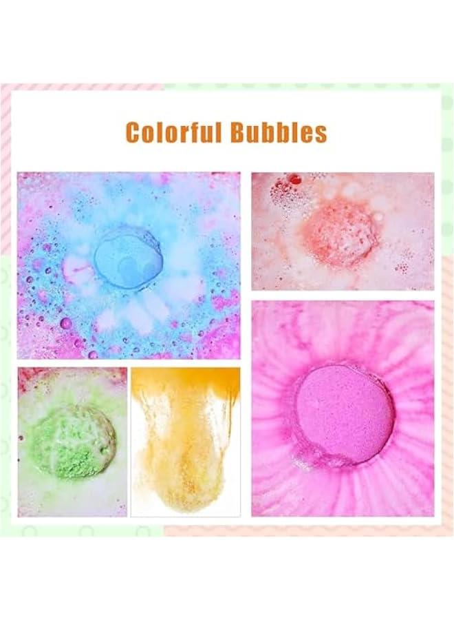 Bath Bombs for Kids with Surprise Inside Kids Bath Bombs Gift Set,12pcs Bath Bubbles Gift Set with Marine Animal Toys, Safe Natural Non-Toxic Bubbles Bath Bubbles - Image 4