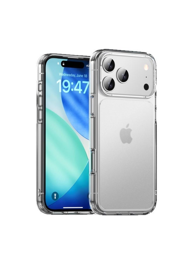 غطاء شفاف لـ iPhone 17 Pro Max – نحيف للغاية ومقاوم للصدمات – مقاوم للخدوش، غطاء حماية مضاد للسقوط بحواف مرتفعة – خلفية شفافة، إطار TPU مرن – متوافق مع شاحن MagSafe – مثالي لشاشة 6.9 بوصة - Image 1