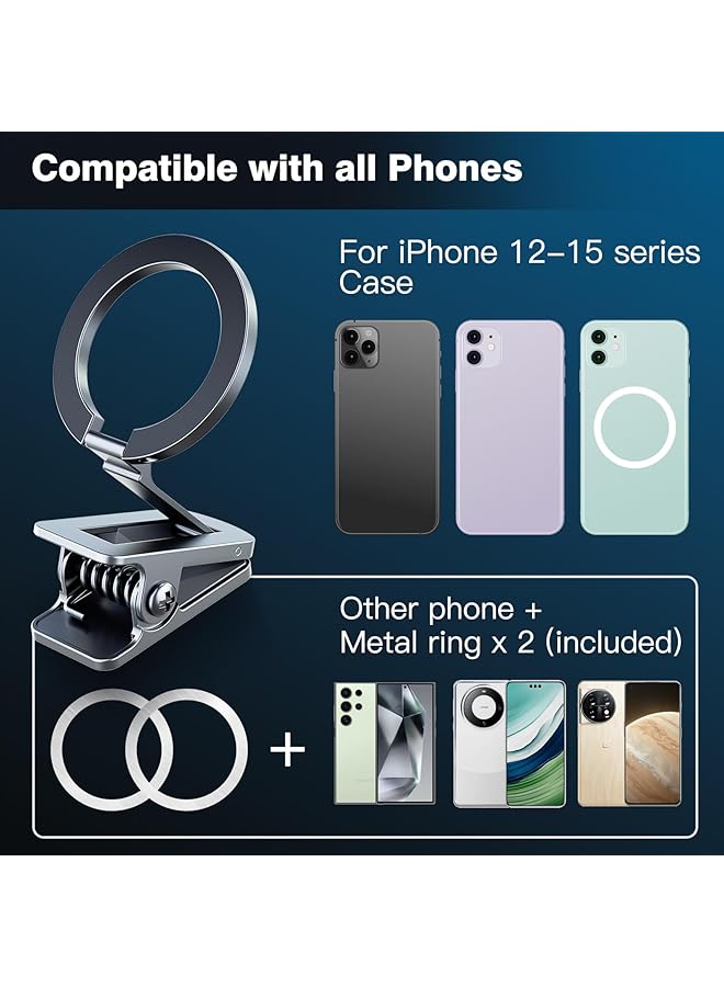 Excefore Car Phone Mount, Magnetic Holder For Iphone 15/14/13/12 Pro Max, All Phones & Car Dashboards - Image 5