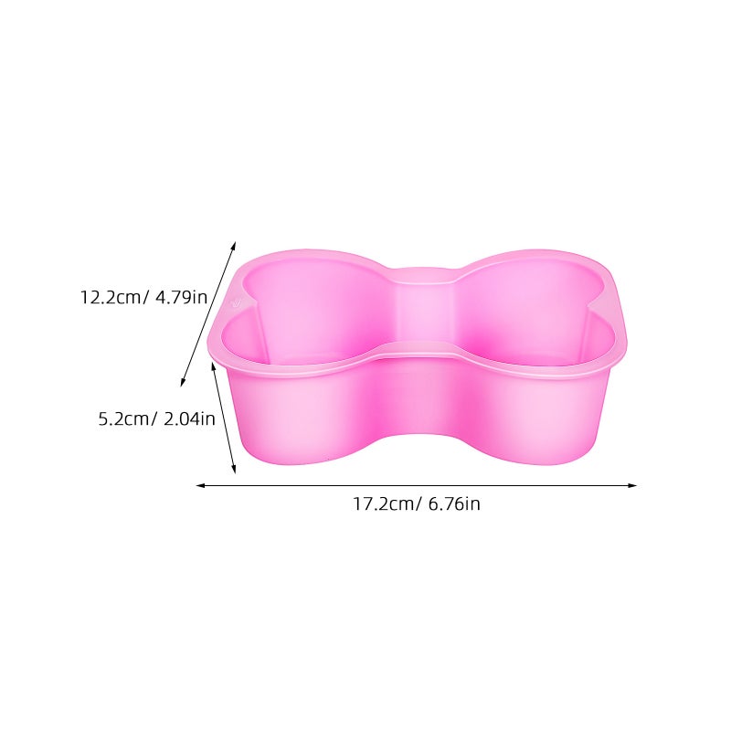 Bone Shaped Cake Pans for Easy Release, Durable Silicone, Perfect for Dog Birthday Treats - Image 2