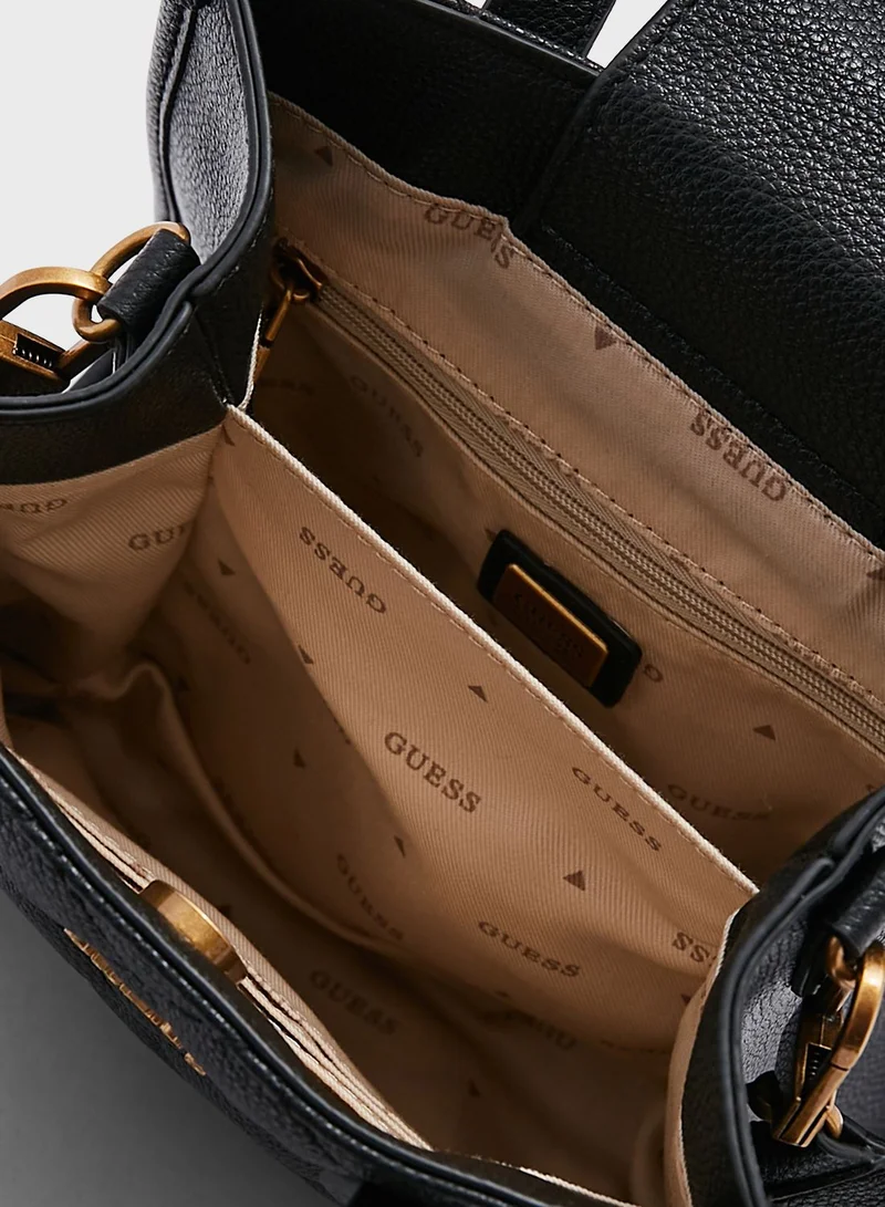 GUESS Silvana Top Handle Tote Bag