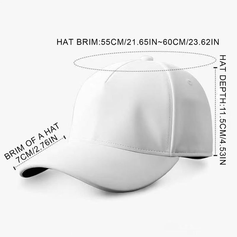 Adjustable Baseball Cap 55 60cm Skull Angel Wings Print Lightweight Breathable Hat - Image 4