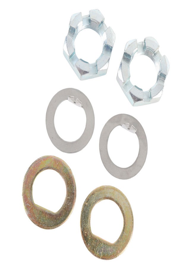 Spindle Nut and Washer Kit K7133500 Accurate Thread Excellent Sealing Replacement for EZ Lube Axles - Image 3