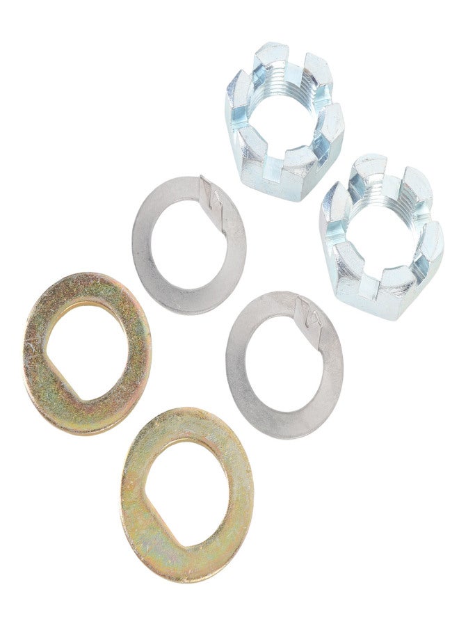 Spindle Nut and Washer Kit K7133500 Accurate Thread Excellent Sealing Replacement for EZ Lube Axles - Image 2
