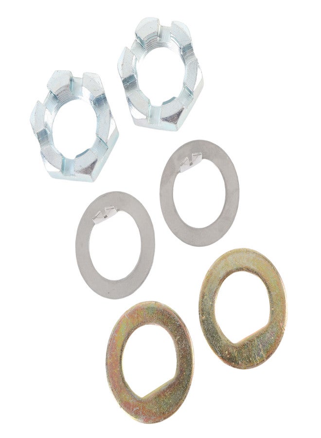 Spindle Nut and Washer Kit K7133500 Accurate Thread Excellent Sealing Replacement for EZ Lube Axles - Image 4