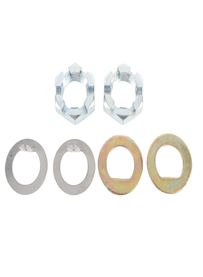 Spindle Nut and Washer Kit K7133500 Accurate Thread Excellent Sealing Replacement for EZ Lube Axles - Image 5