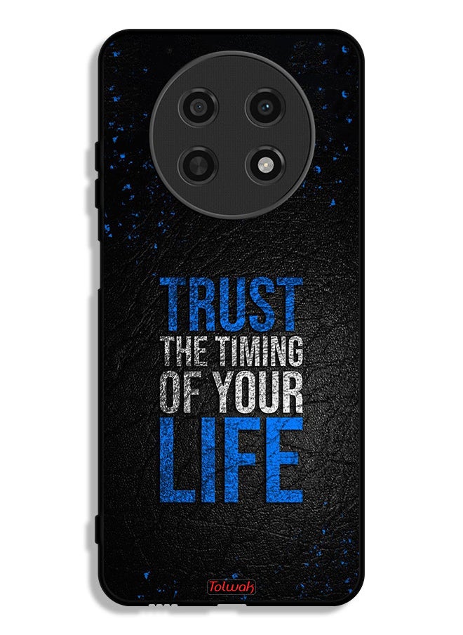 Tolwak Huawei nova Y91 Protective Case Cover Trust The Timing Of Your Life  - Image 1