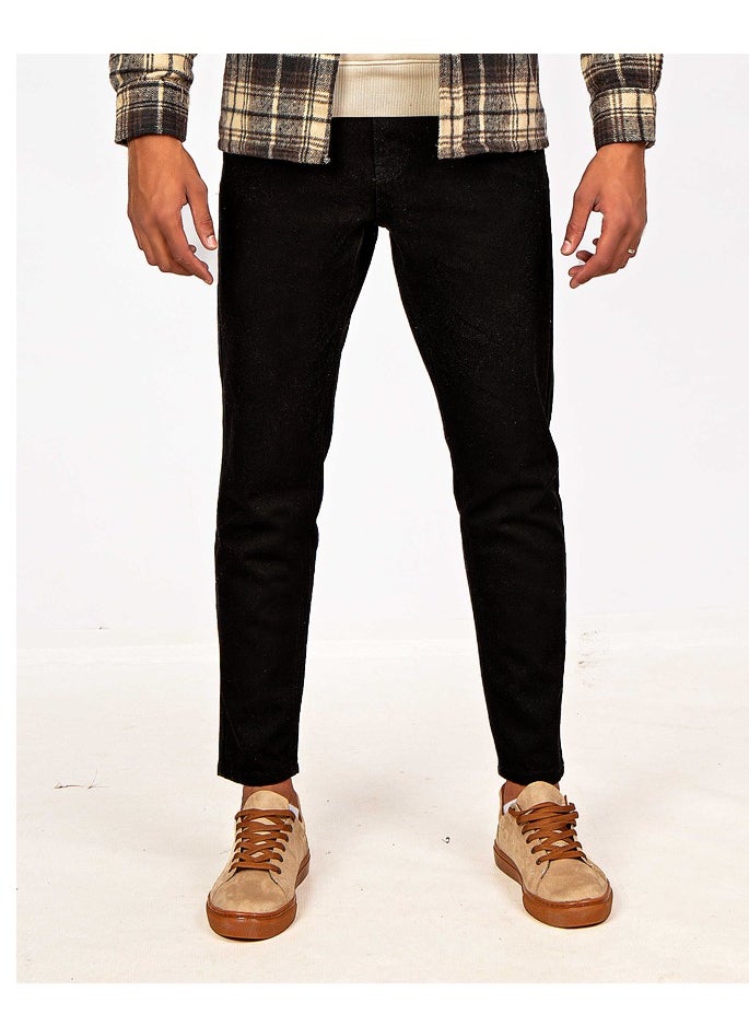 Tree Men’s pants jeans Boy Friend – Black  - Image 1