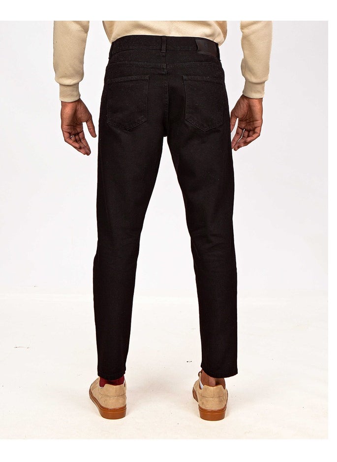 Tree Men’s pants jeans Boy Friend – Black  - Image 2