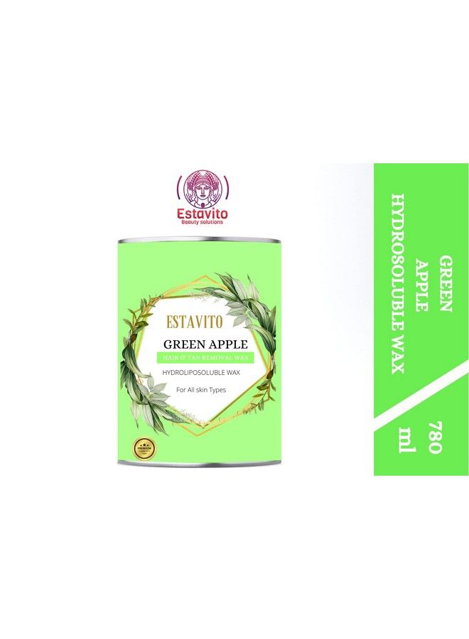 ESTAVITO Green Apple Wax 780Ml For Hair & Tan Removal ;For Arms Legs And Full Body; - Image 3