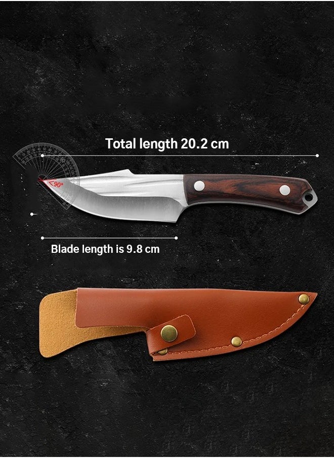 Generic - Handcrafted corrosion-resistant stainless steel portable chef's knife for home use - Image 1