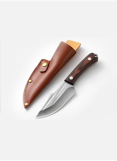 Handcrafted corrosion-resistant stainless steel portable chef's knife for home use