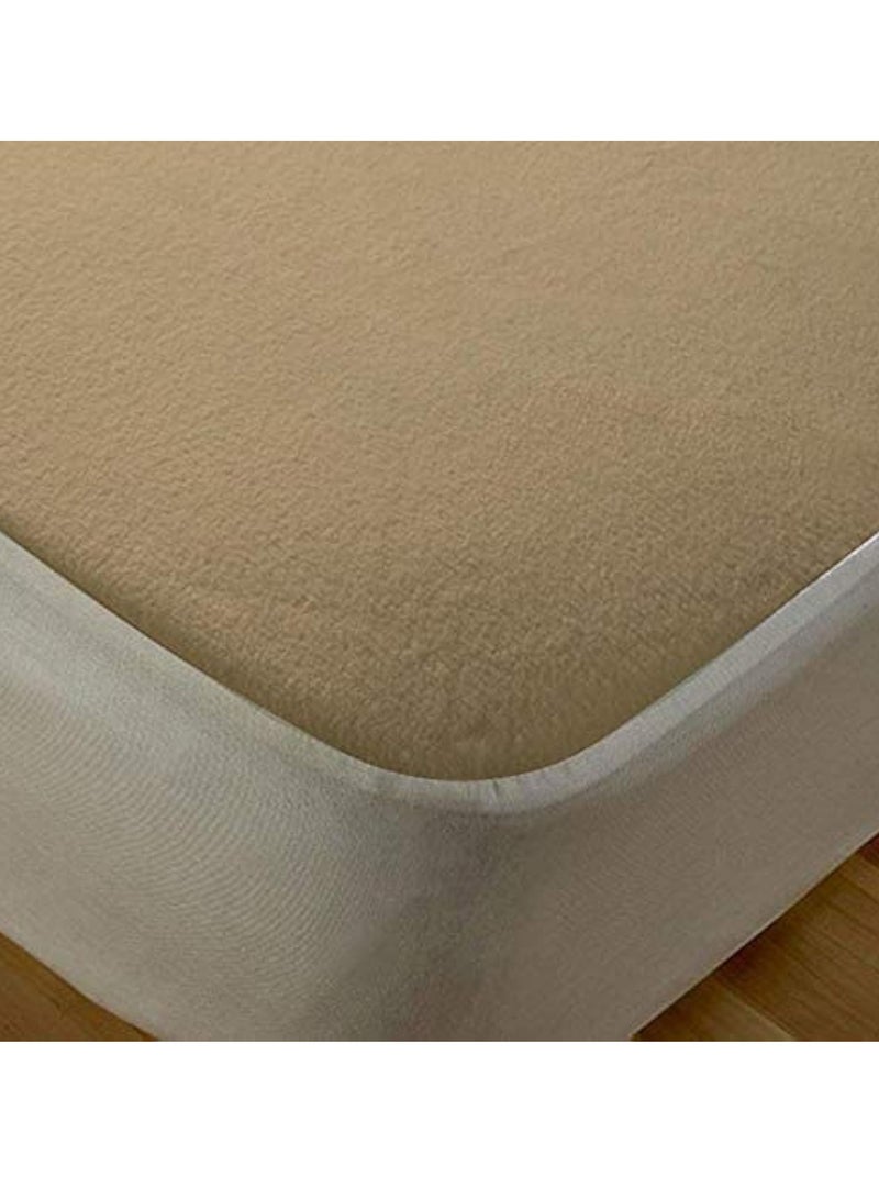 Beige mattress cover 100x200 cm  - Image 1