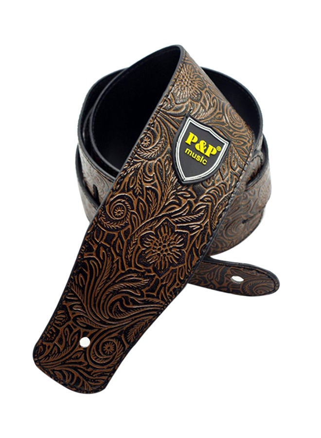 نيبمينينت Adjustable Leather Guitar Shoulder Strap