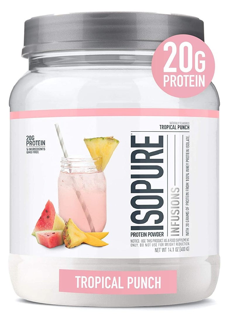 Isopure Infusions Refreshingly Light Fruit Flavored Whey Protein Isolate Powder Tropical Punch 16 Servings - pzsku/Z2101BC3F35B1D9B970B5Z/45/_/1643466025/29d5e9bb-a238-4441-ab6e-ac8038c33673