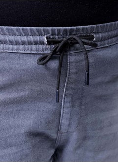 HARDSODA Men Plus Size Slim Fit Solid Mid-Rise Stretchable Denim Joggers  - Image 5