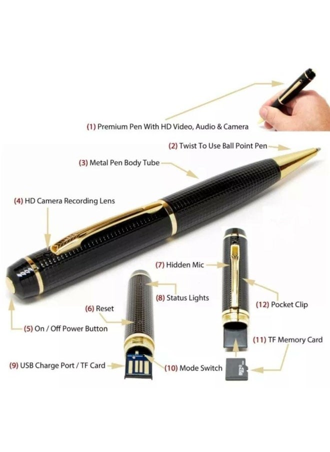 Golden Mini Spy Camera Pen: 1080p Full HD Video and Audio for Discreet Recording - pzsku/Z2101E2AE2FA89788D564Z/45/_/1728476014/e3e09aee-4a34-4f84-ab7b-f0c44c873185