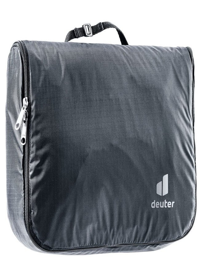 Deuter Wash Center Lite II 3L - Lightweight Hanging Toiletry Bag for Trekking and Travel - Black - Image 3