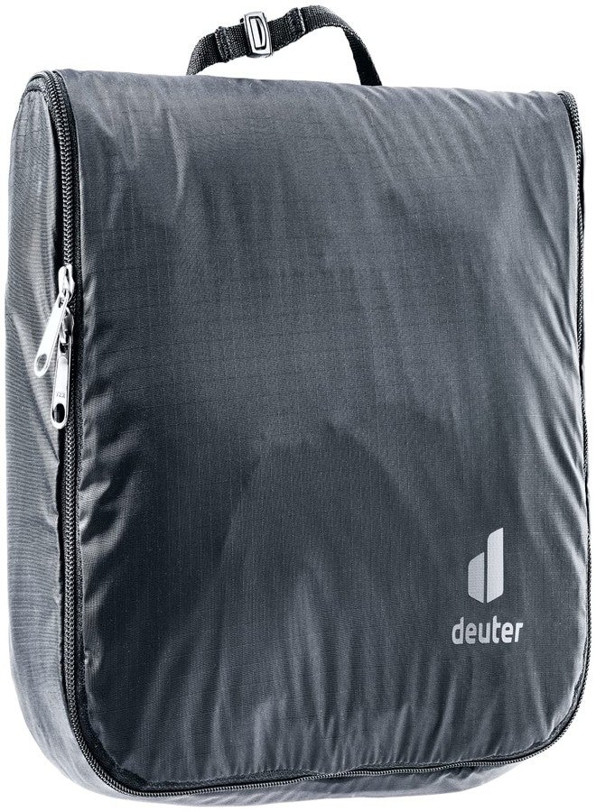Deuter Wash Center Lite II 3L - Lightweight Hanging Toiletry Bag for Trekking and Travel - Black - Image 1